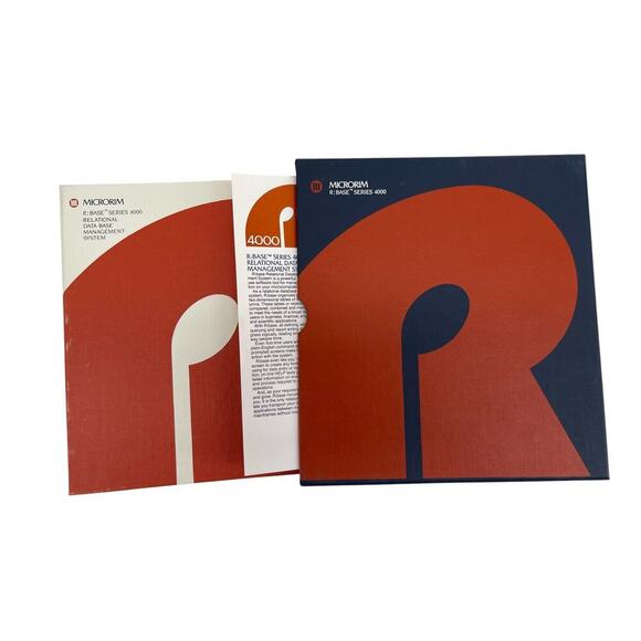 Vintage Microrim R:BASE Series 4000 Database Software for IBM PC MS-DOS - Picture 2 of 6